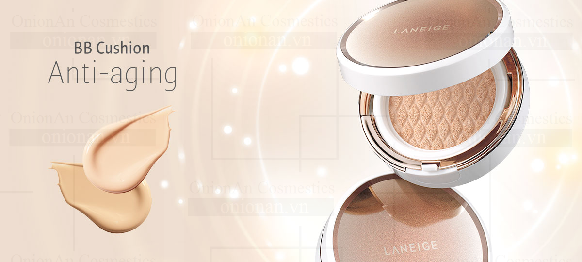 Phấn nước Laneige BB Cushion Anti Aging SPF50+ PA+++